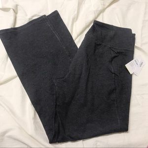 Slim boot cut athletic yoga pants NWT